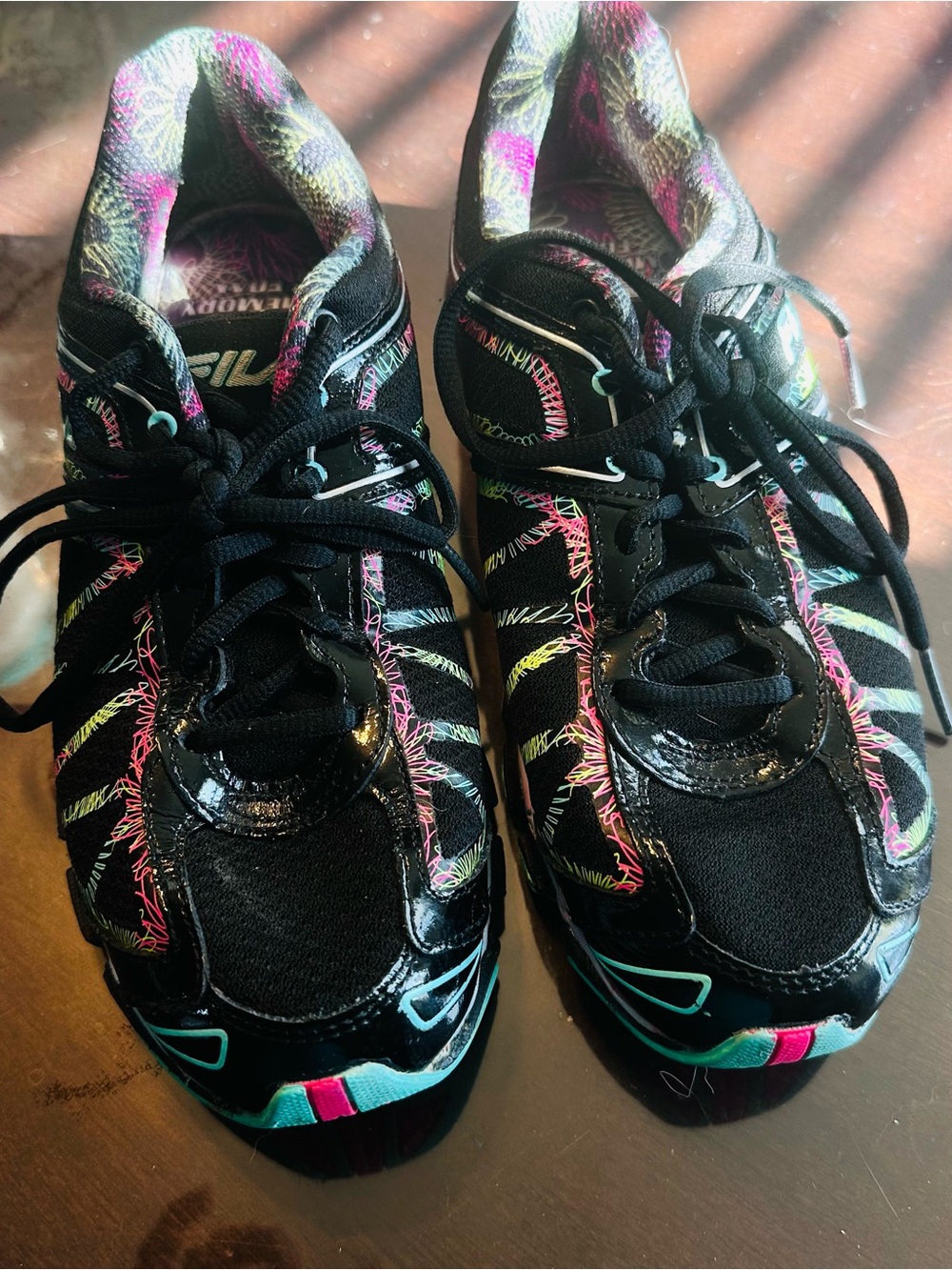 FILA women’s athletic sneakers, size US 9,